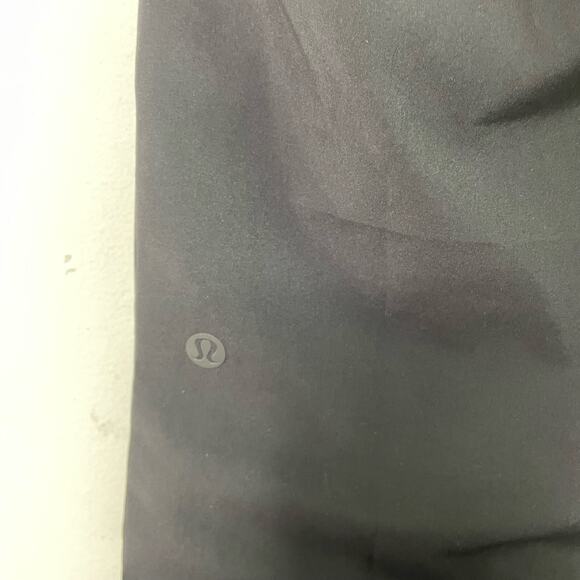 lululemon Black Wanderer Medium Rise Relaxed Fit Pants — Women's Size 8 NWT NEW - Picture 6 of 13